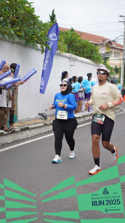 Race photo from Mangkunegaran Run 2025