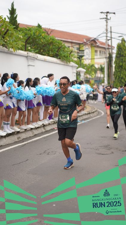 Race photo from Mangkunegaran Run 2025