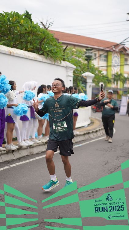 Race photo from Mangkunegaran Run 2025