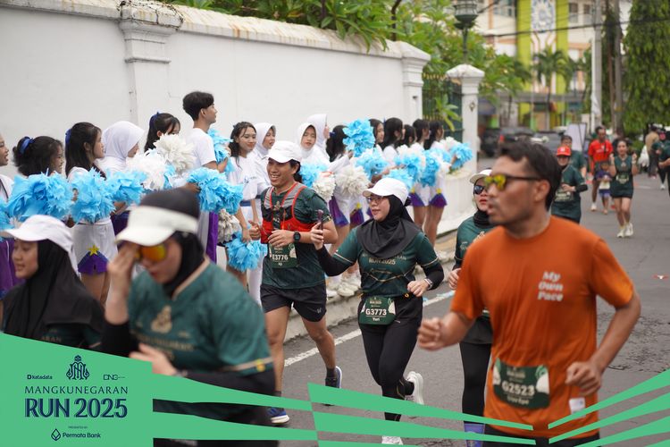Race photo from Mangkunegaran Run 2025