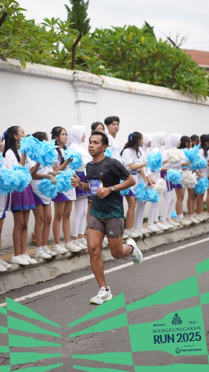 Race photo from Mangkunegaran Run 2025