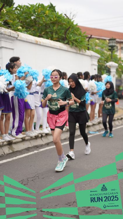 Race photo from Mangkunegaran Run 2025