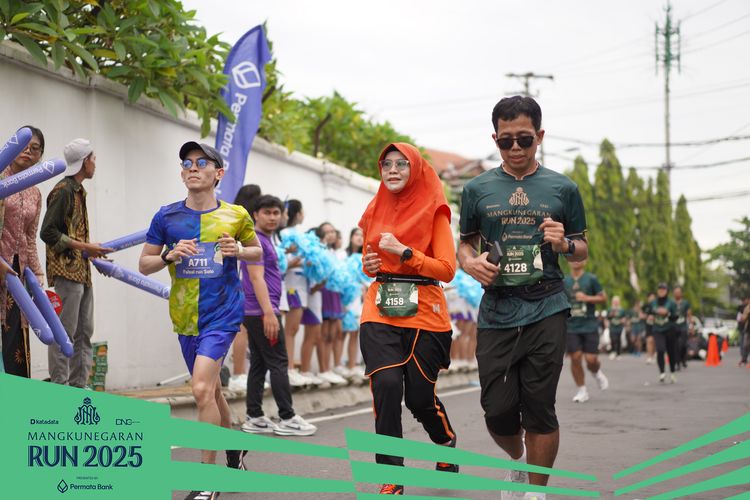 Race photo from Mangkunegaran Run 2025