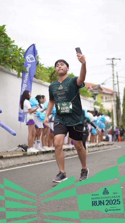 Race photo from Mangkunegaran Run 2025