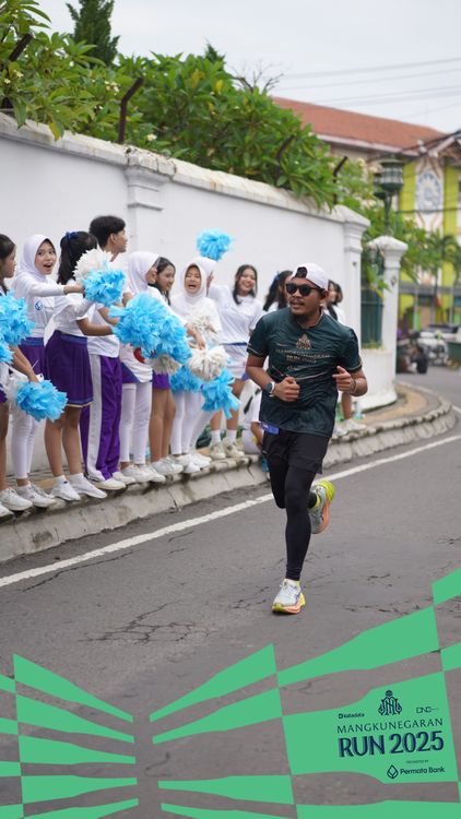 Race photo from Mangkunegaran Run 2025