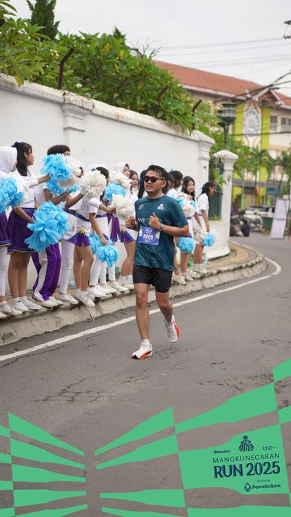 Race photo from Mangkunegaran Run 2025