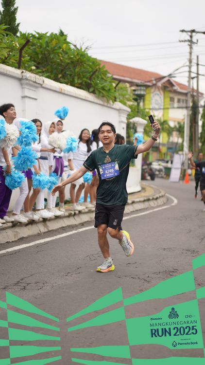 Race photo from Mangkunegaran Run 2025