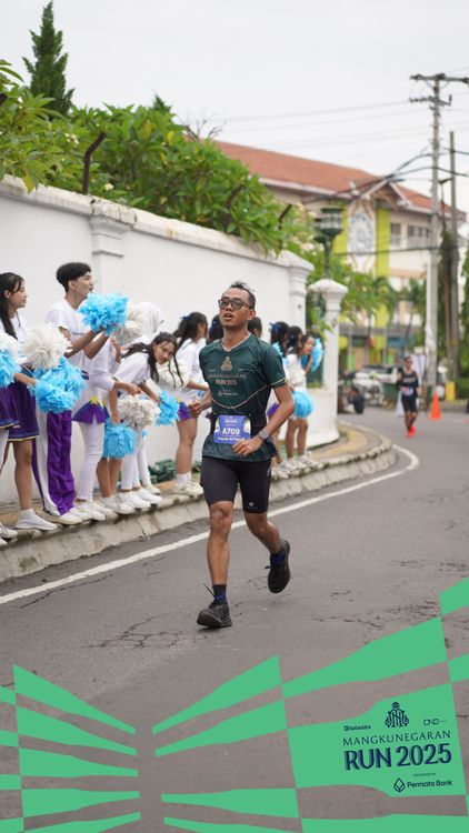 Race photo from Mangkunegaran Run 2025