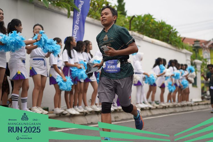 Race photo from Mangkunegaran Run 2025