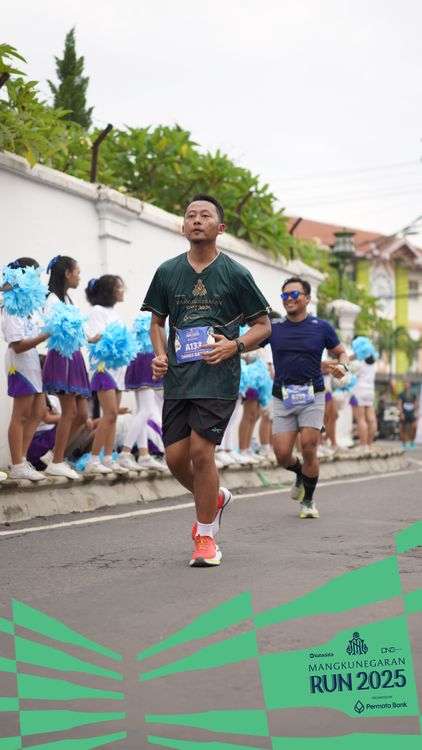 Race photo from Mangkunegaran Run 2025