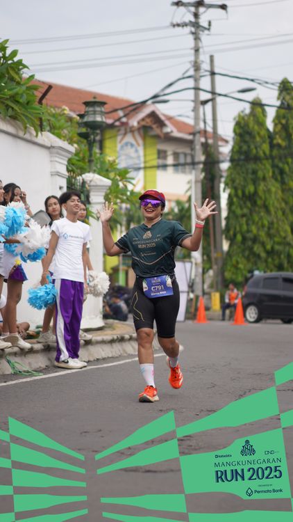 Race photo from Mangkunegaran Run 2025
