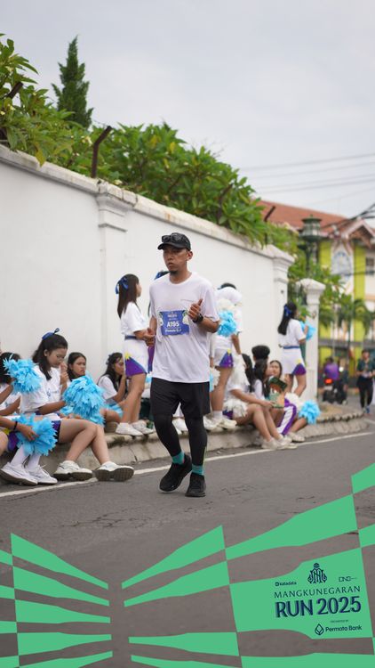 Race photo from Mangkunegaran Run 2025