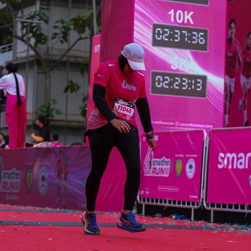 Race photo from SMARTFREN RUN 2026