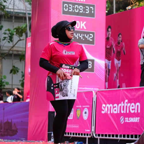 Race photo from SMARTFREN RUN 2026