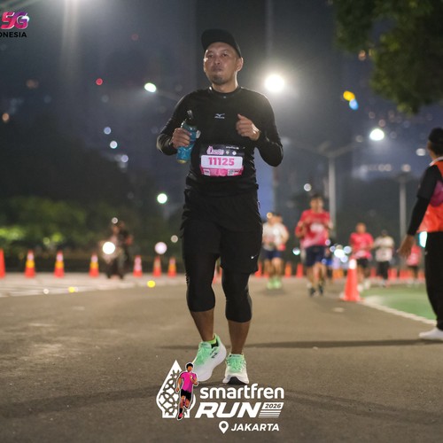 Race photo from SMARTFREN RUN 2026