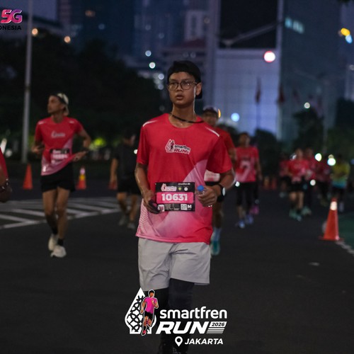 Race photo from SMARTFREN RUN 2026