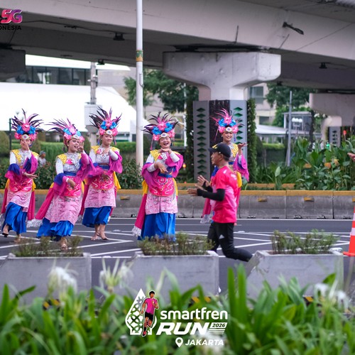 Race photo from SMARTFREN RUN 2026