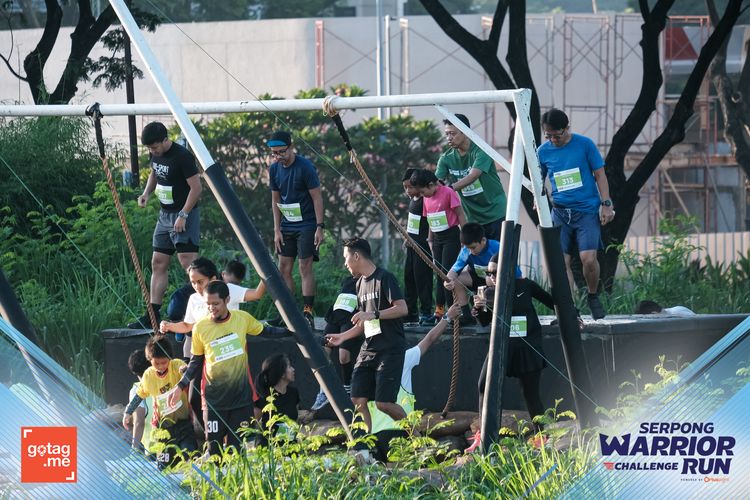 Race photo from SERPONG WARRIOR CHALLENGE RUN
