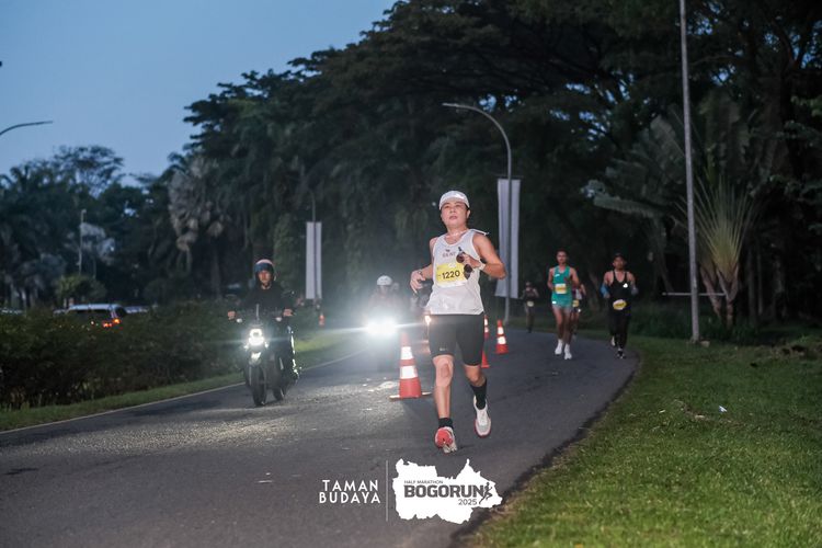 Race photo from Taman Budaya x BOGORUN 2025