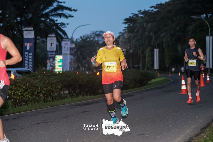 Race photo from Taman Budaya x BOGORUN 2025