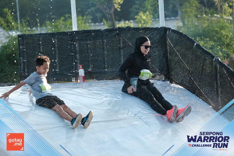 Race photo from SERPONG WARRIOR CHALLENGE RUN