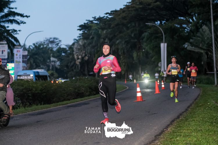 Race photo from Taman Budaya x BOGORUN 2025
