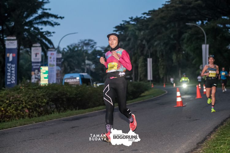 Race photo from Taman Budaya x BOGORUN 2025