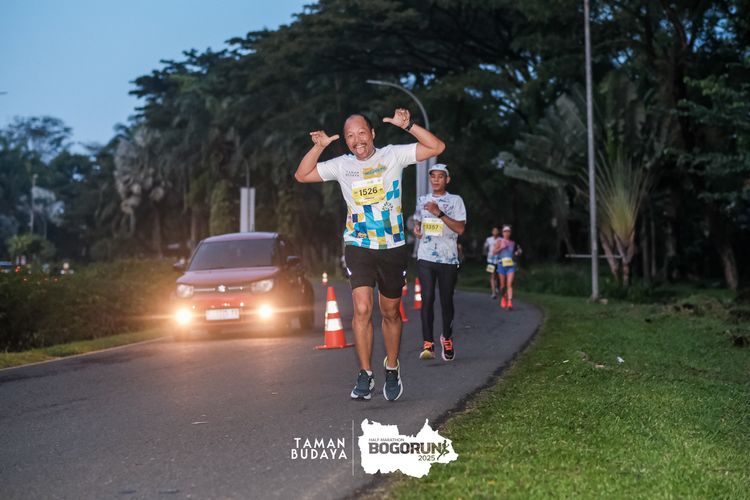 Race photo from Taman Budaya x BOGORUN 2025