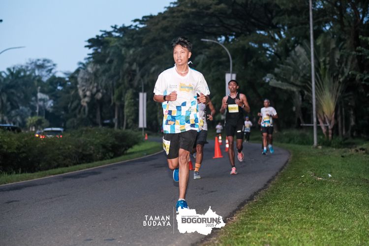 Race photo from Taman Budaya x BOGORUN 2025