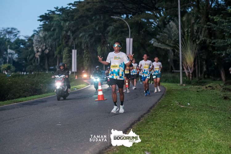 Race photo from Taman Budaya x BOGORUN 2025