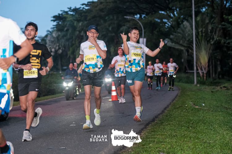 Race photo from Taman Budaya x BOGORUN 2025