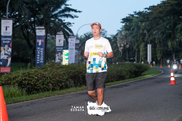 Race photo from Taman Budaya x BOGORUN 2025