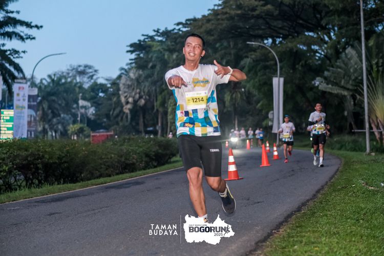 Race photo from Taman Budaya x BOGORUN 2025