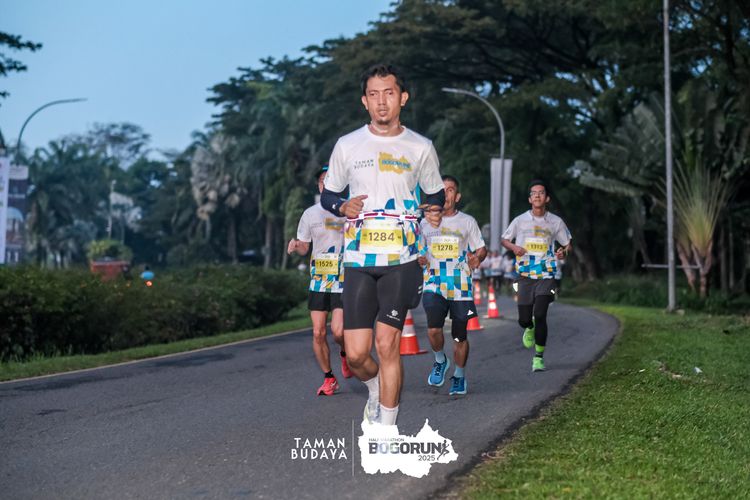 Race photo from Taman Budaya x BOGORUN 2025