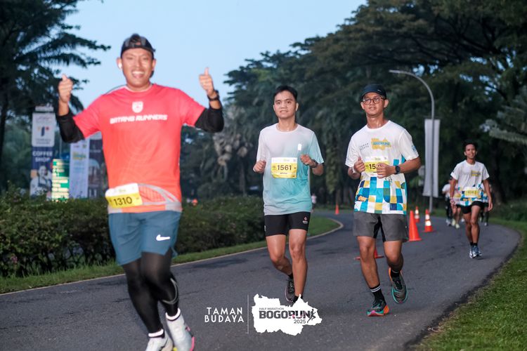 Race photo from Taman Budaya x BOGORUN 2025