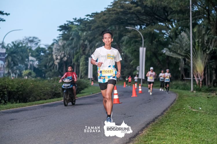 Race photo from Taman Budaya x BOGORUN 2025