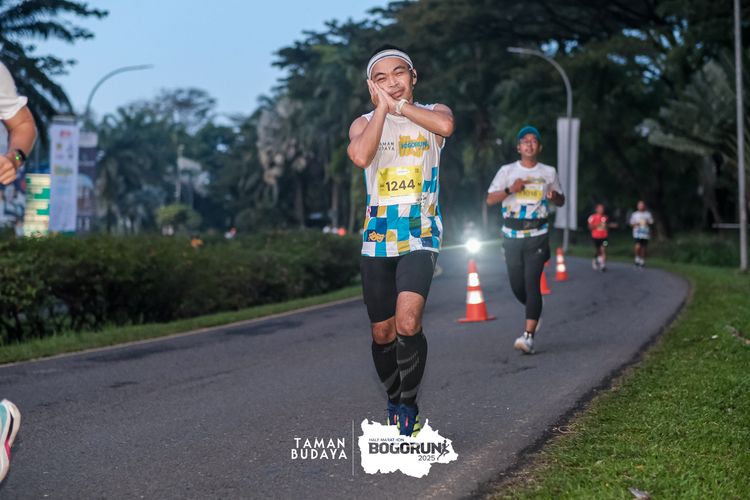 Race photo from Taman Budaya x BOGORUN 2025
