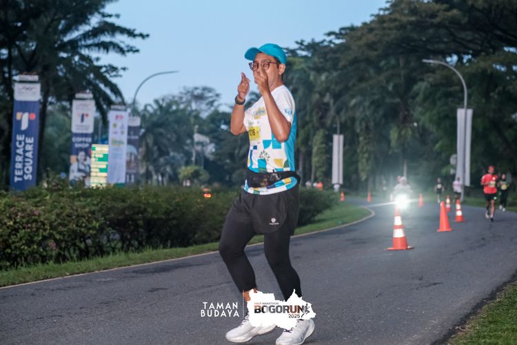 Race photo from Taman Budaya x BOGORUN 2025