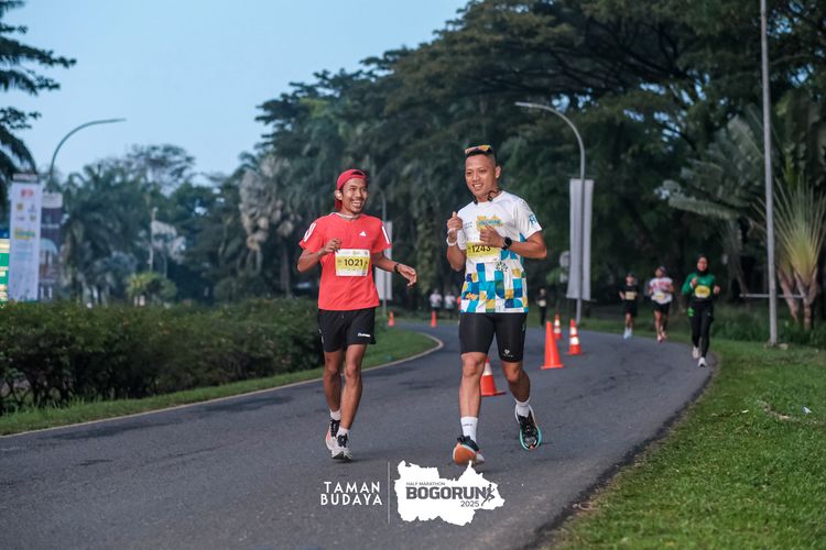 Race photo from Taman Budaya x BOGORUN 2025