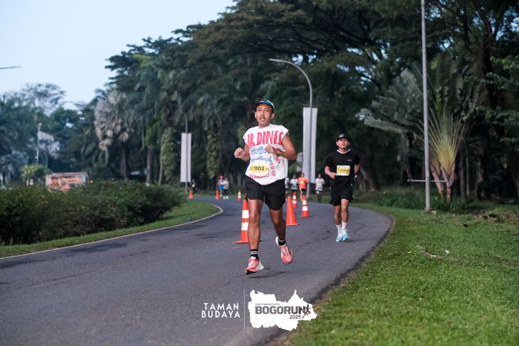 Race photo from Taman Budaya x BOGORUN 2025