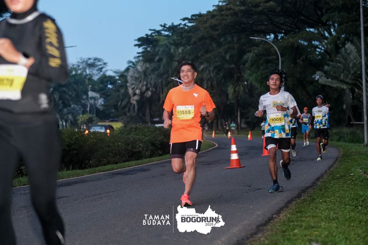 Race photo from Taman Budaya x BOGORUN 2025