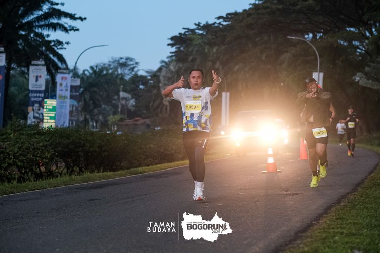 Race photo from Taman Budaya x BOGORUN 2025