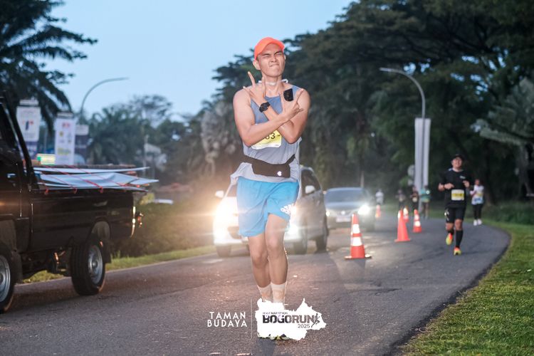 Race photo from Taman Budaya x BOGORUN 2025