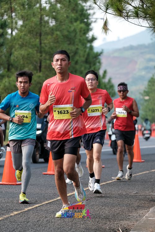 Race photo from CISANGKAN KBP CITY RUN 2025
