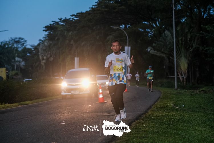 Race photo from Taman Budaya x BOGORUN 2025