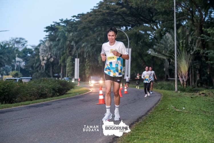 Race photo from Taman Budaya x BOGORUN 2025