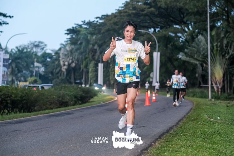 Race photo from Taman Budaya x BOGORUN 2025