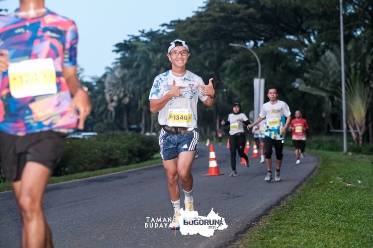 Race photo from Taman Budaya x BOGORUN 2025