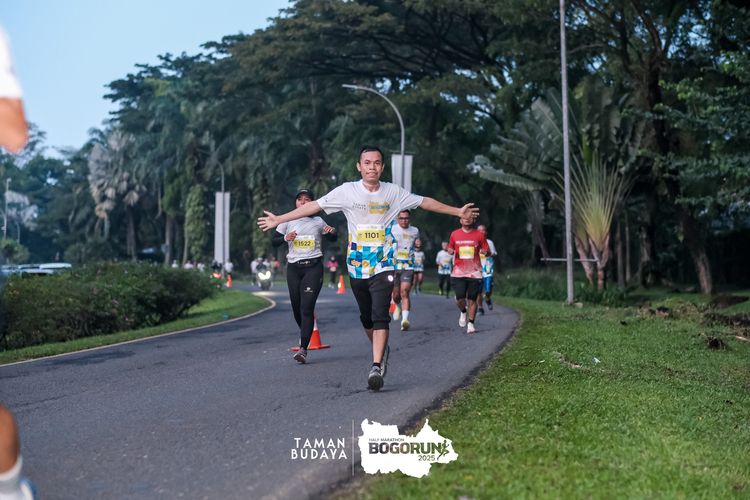 Race photo from Taman Budaya x BOGORUN 2025