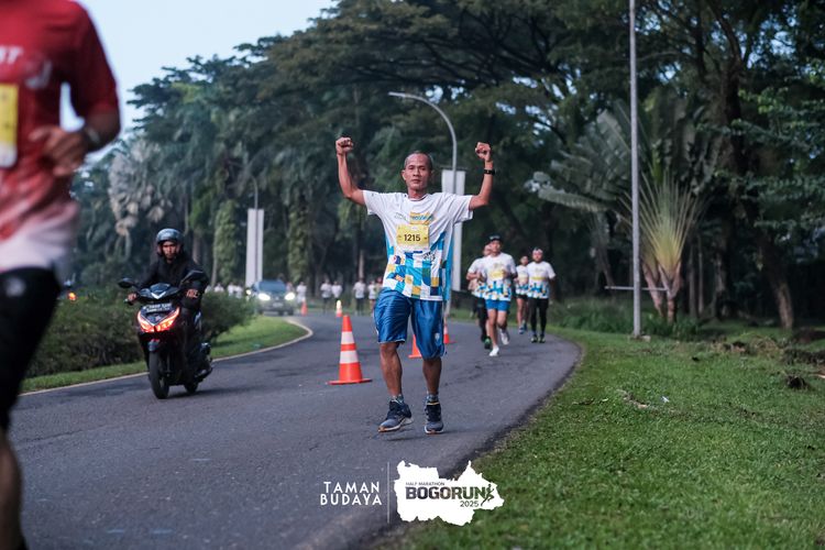 Race photo from Taman Budaya x BOGORUN 2025